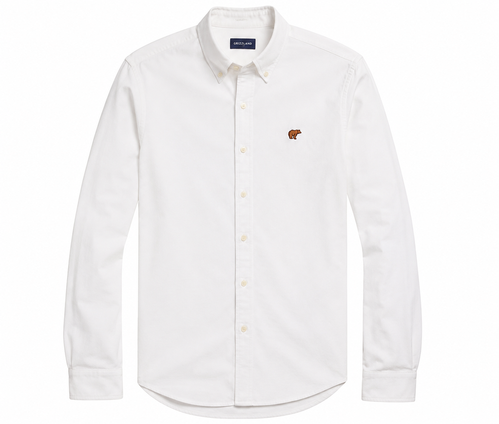 Camisa Oxford bordada
