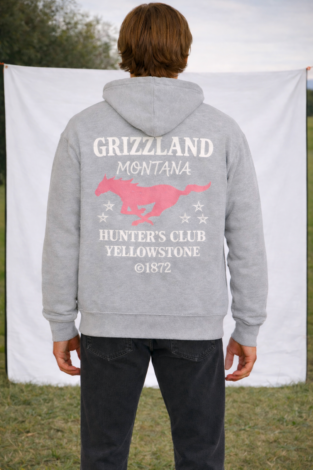 Montana horse hoodie