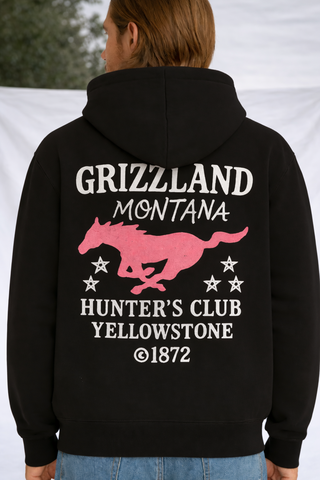 Montana horse hoodie
